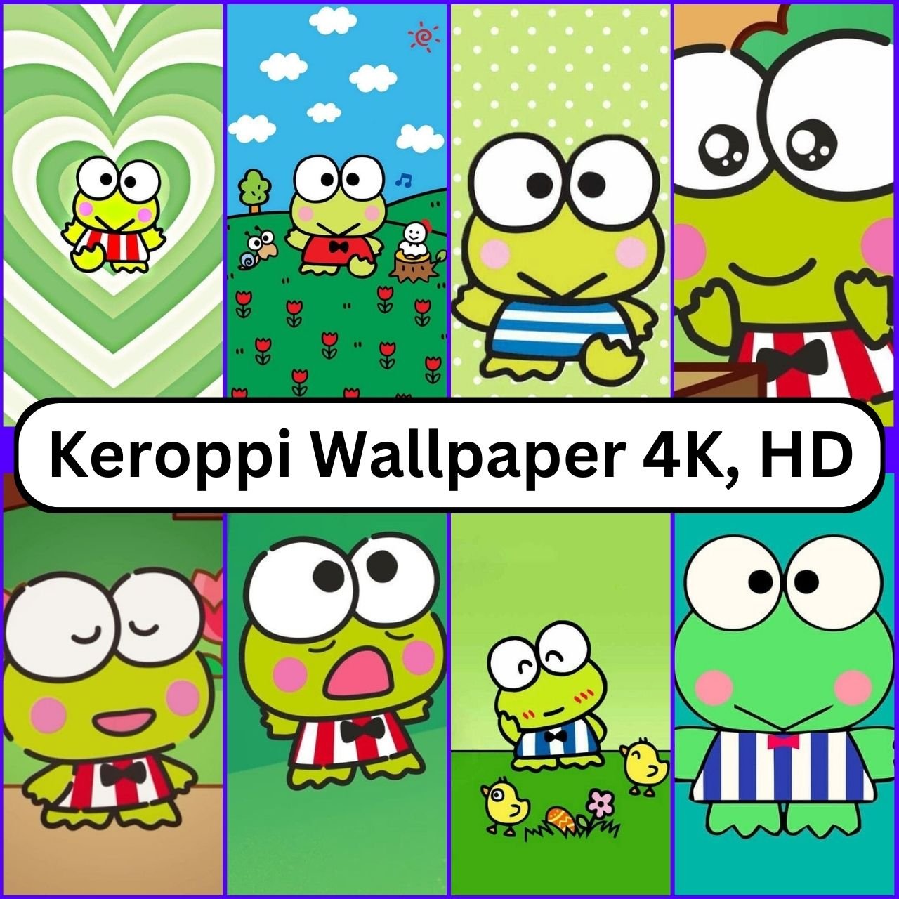 1038 Keroppi Wallpaper 4K, HD, 1080p Aesthetic Free