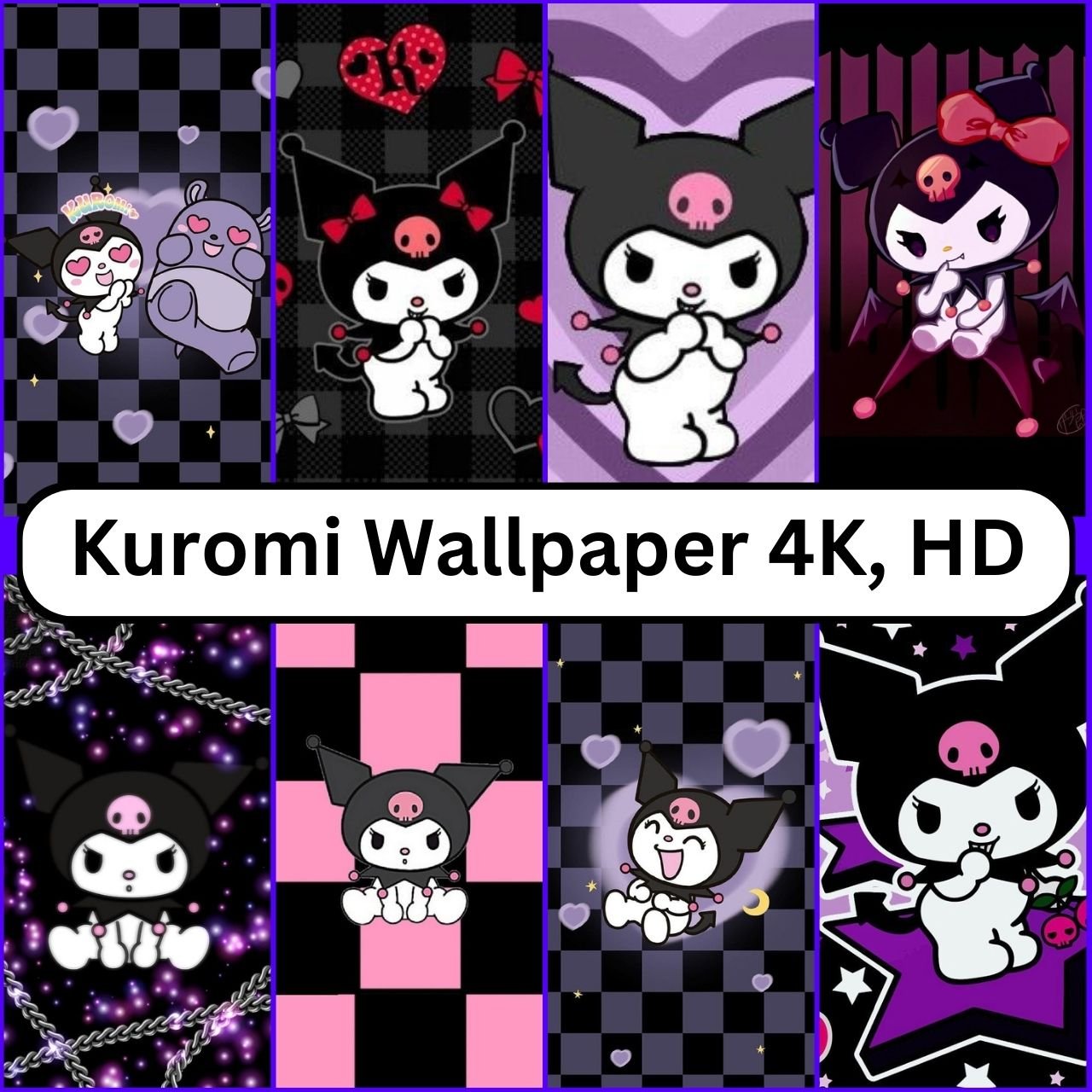 403 Kuromi Wallpaper 4K, HD, 1080p Cute Aesthetic Free