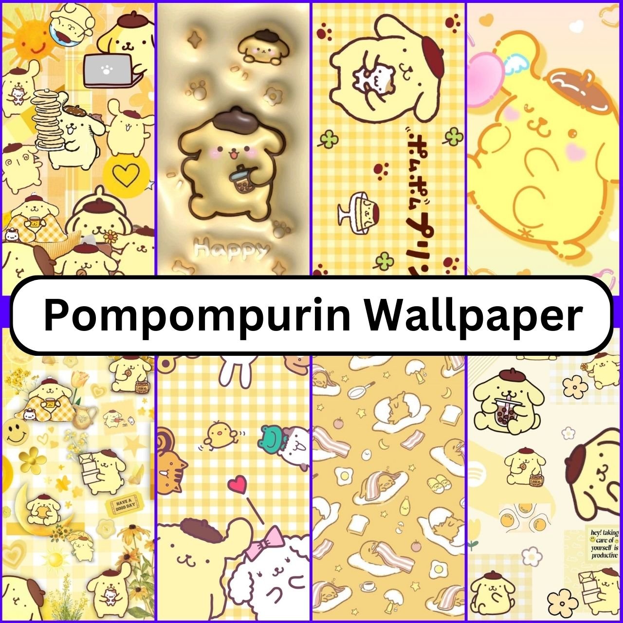 1309 Pompompurin Wallpaper 4K, HD, 1080p Aesthetic Free