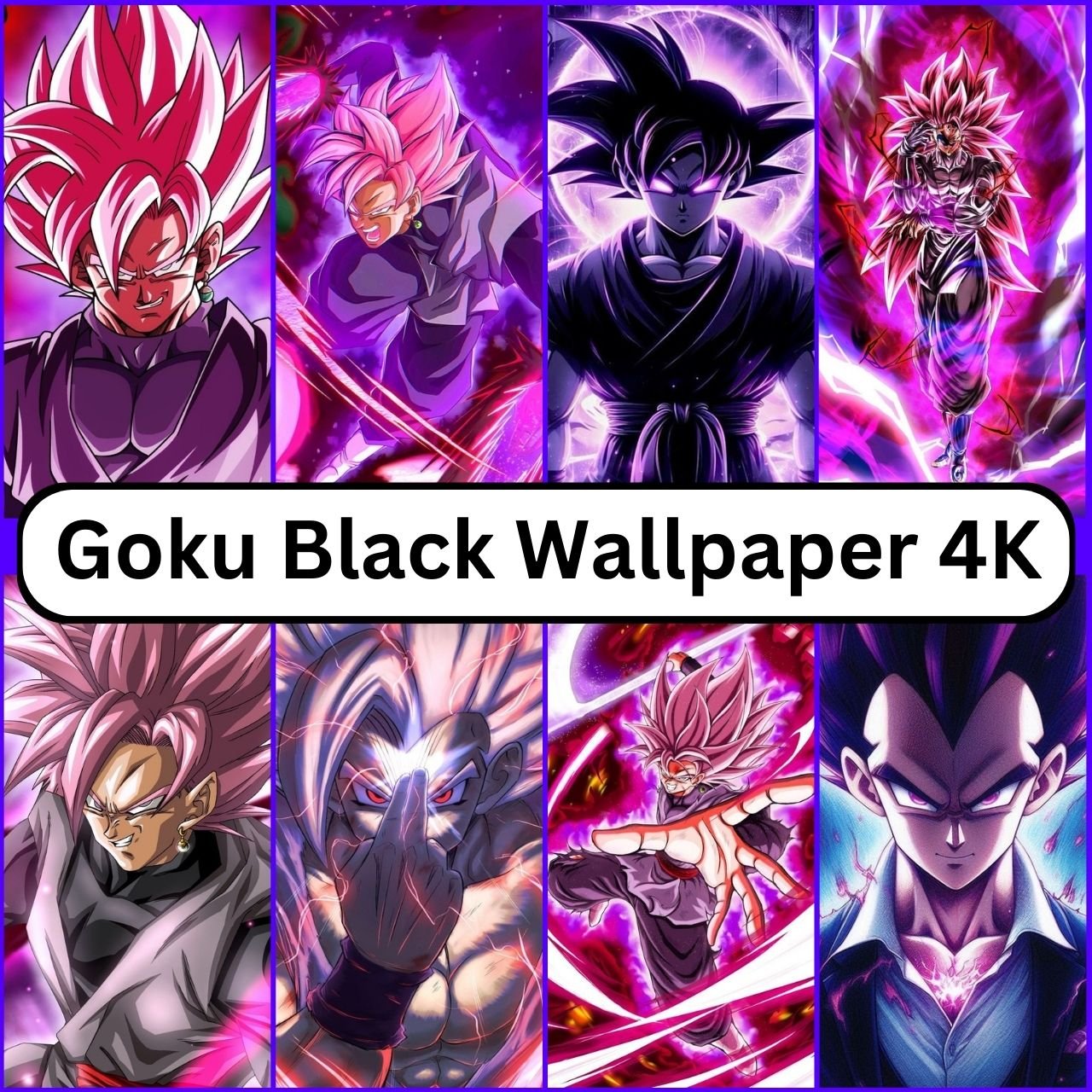 368 Goku Black Wallpaper 4K, HD, 1080p Aesthetic