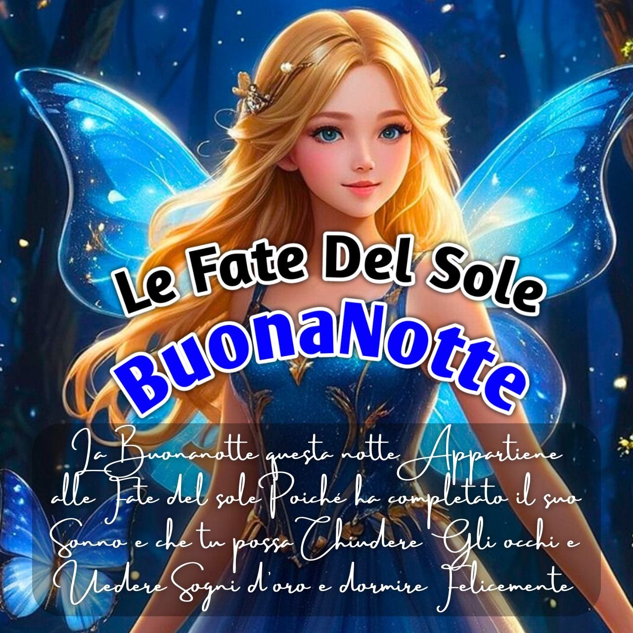 4000 Le Fate Del Sole Buonanotte Immagini Nuove Gratis per WhatsApp (GIF, Foto)